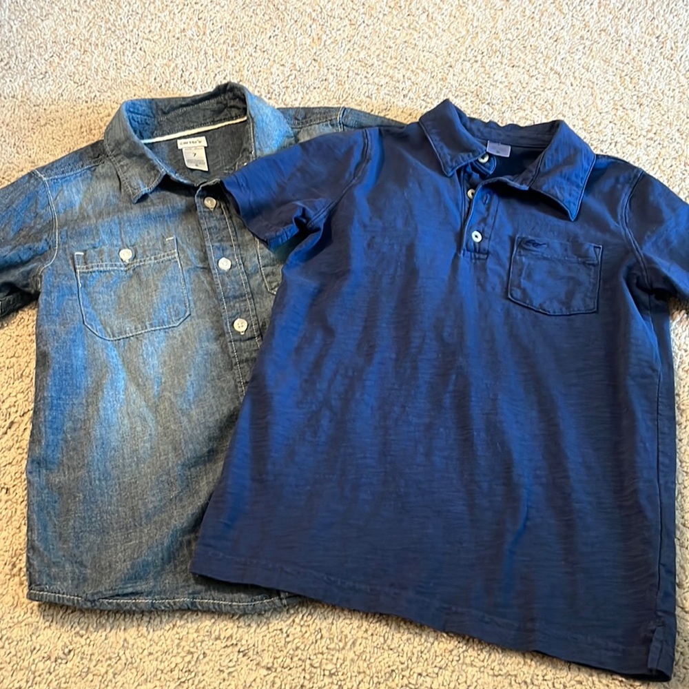 👕 Carters Bundle of 2 Short Sleeve Tops 👕